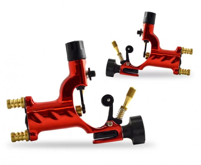 Rotační tetovací strojky