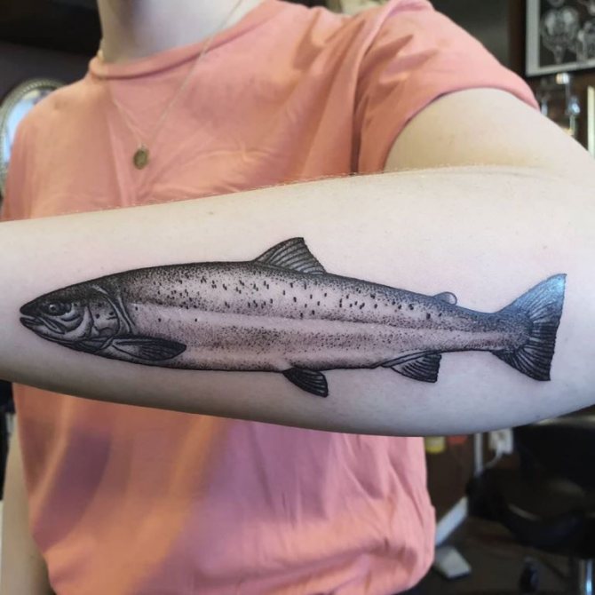 tatouage de poisson