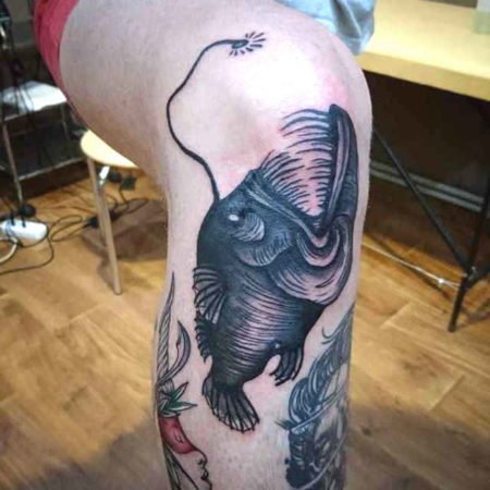 Tatouage du tibia des Poissons