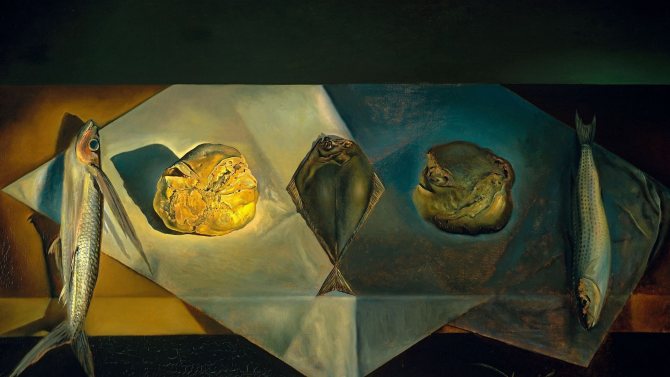 Salvador Dali. Nature morte eucharistique. 1952