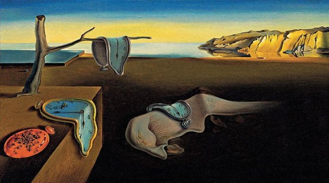 Salvador Dali : Peintures avec description