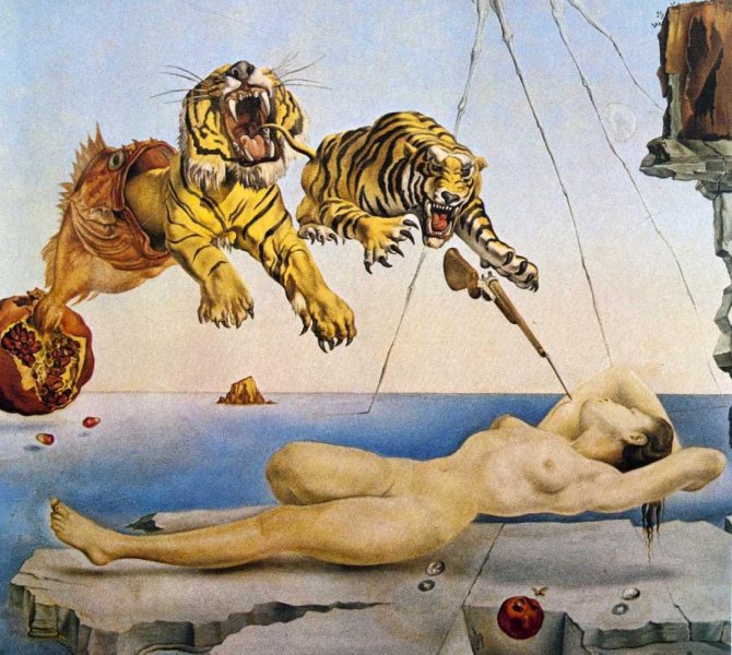 Salvador Dali : Description des tableaux