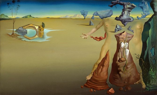 Salvador Dali. Oasis. 1946