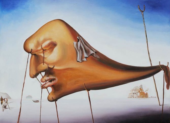 Salvador Dali. Le rêve. 1937