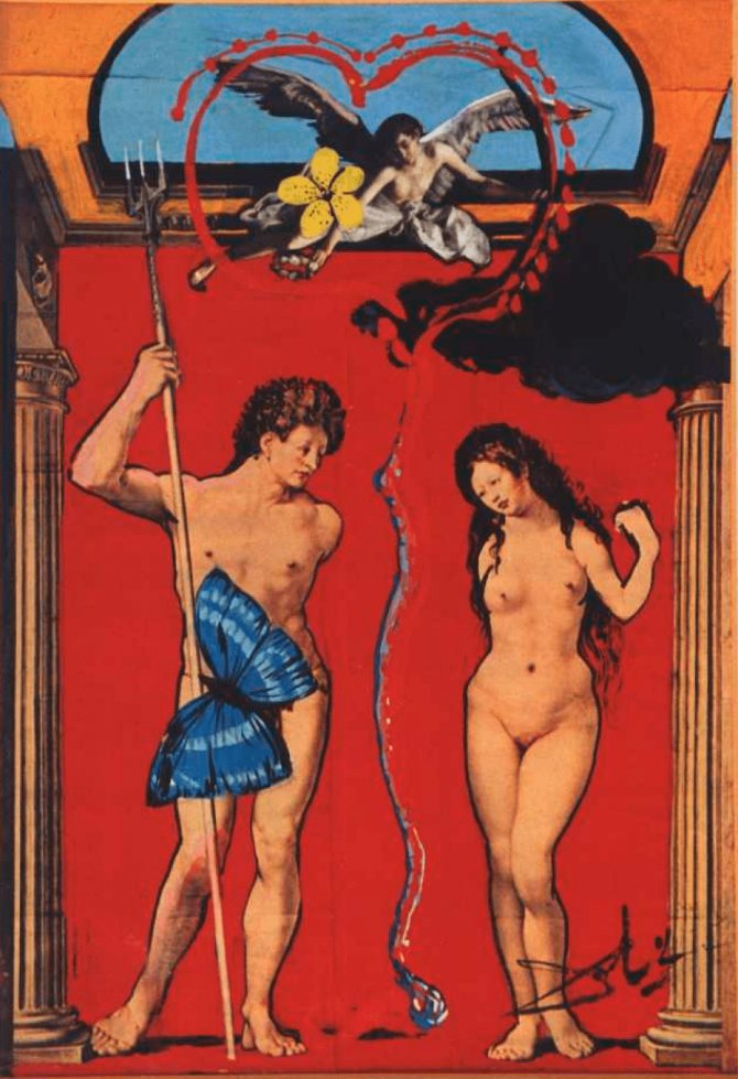 Salvador Dali. Le triomphe de l'amour. 1978