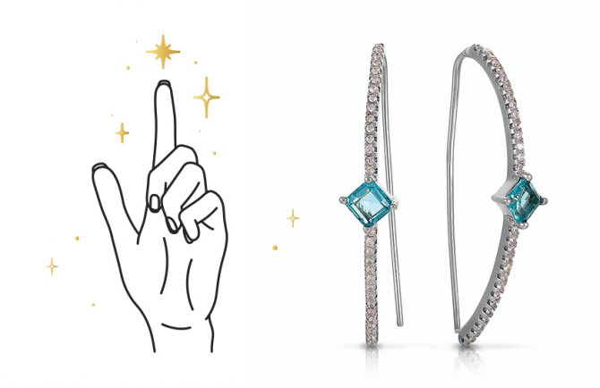 Pendientes de torpeza, joyas inusuales, tendencias en joyería, moda, oro 585