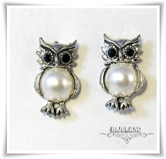 Обеци със сова