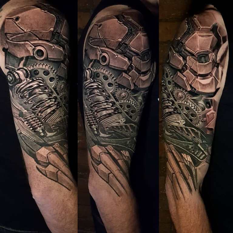 Ozubená kola na rameni