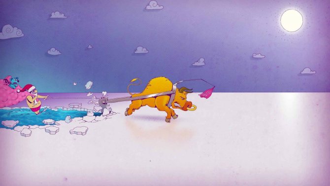 Billeder i stort format af tyrens år 2021 på dit skrivebord