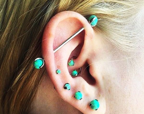 Tyč v uchu. Foto průmyslové, jak se nazývá, jak dlouho bude klíčit, kde koupit, cena