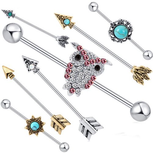 Tyč v uchu. Fotografie průmyslového, jak se nazývá, jak dlouho trvá růst, kde koupit, cena