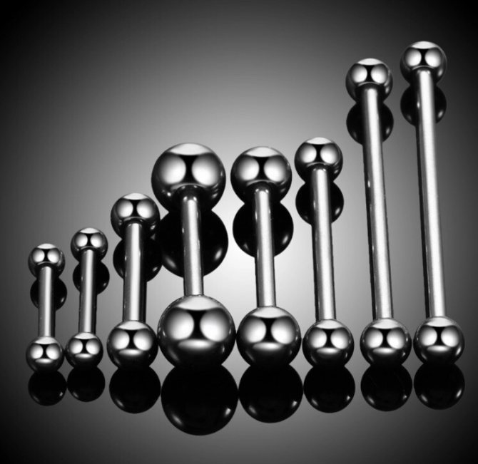 Perche en différentes longueurs