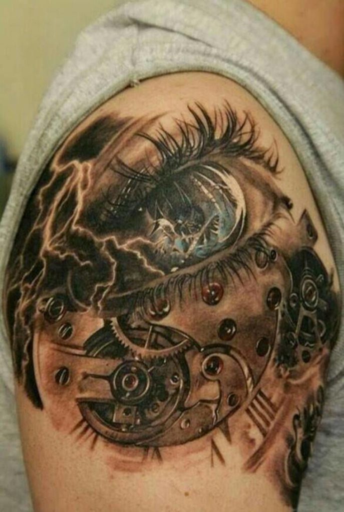 Simpunk avec des psychédéliques