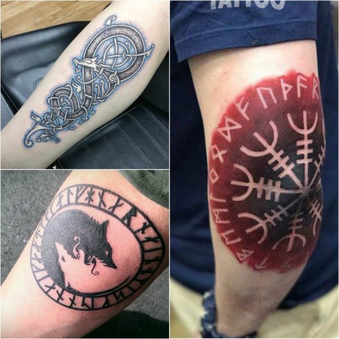 Skandinávské tetování - Skandinávské tetování pro muže - Skandinávské tetování pro muže