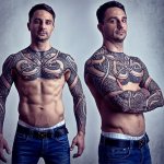 Skandinávské vzory u muže (foto)