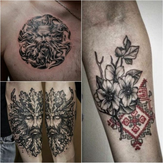 Slavic tattoos - Slavic tattoos - Slavic theme tattoos - Slavic amulets tattoos - Slavic tradition tattoos
