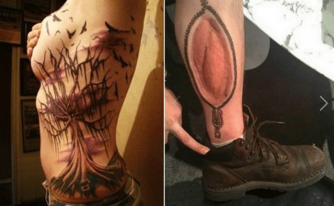 Tippek: Tetoválások a hegek felett