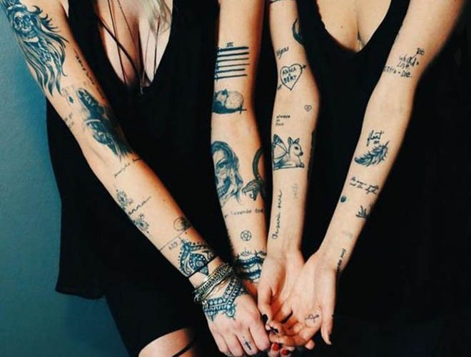 Tatuajes modernos para chicas en el brazo. Bocetos, significados, fotos