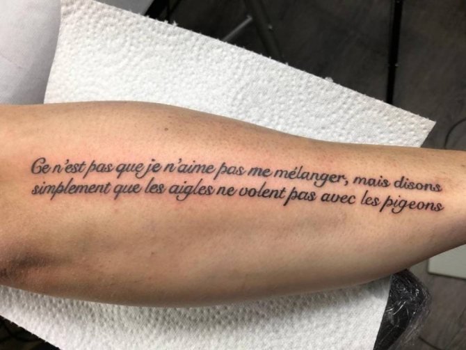 dictons français avec traduction