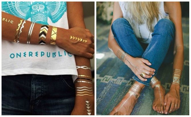 Stílusos flash tetoválás