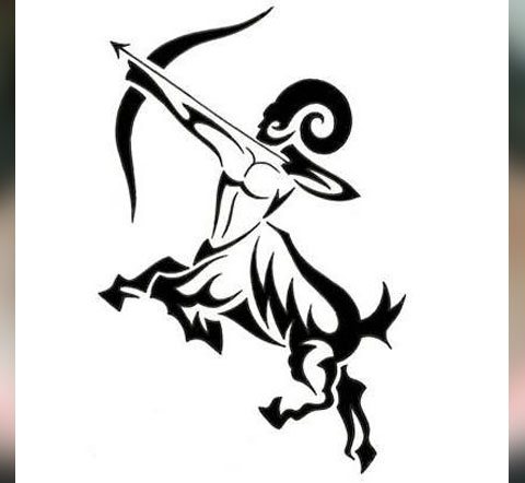 Sagittaire - croquis pour tatouage