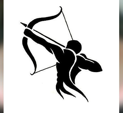 Sagittaire - Croquis de tatouage Sagittaire