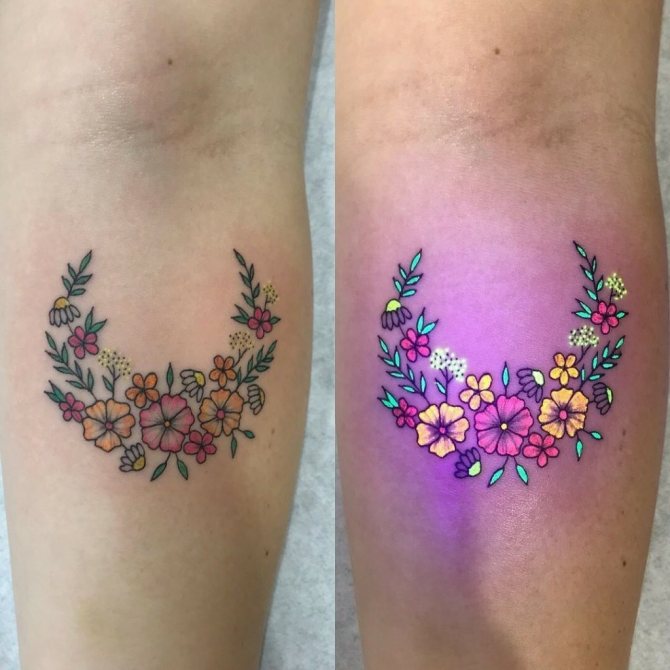 Les tatouages lumineux peuvent être dangereux pour la santé