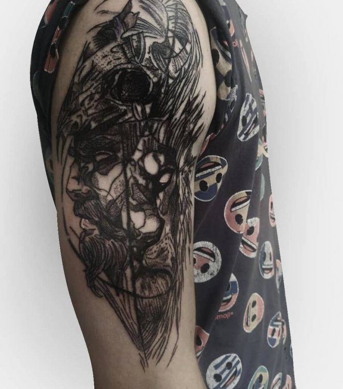Abstraction du tatouage