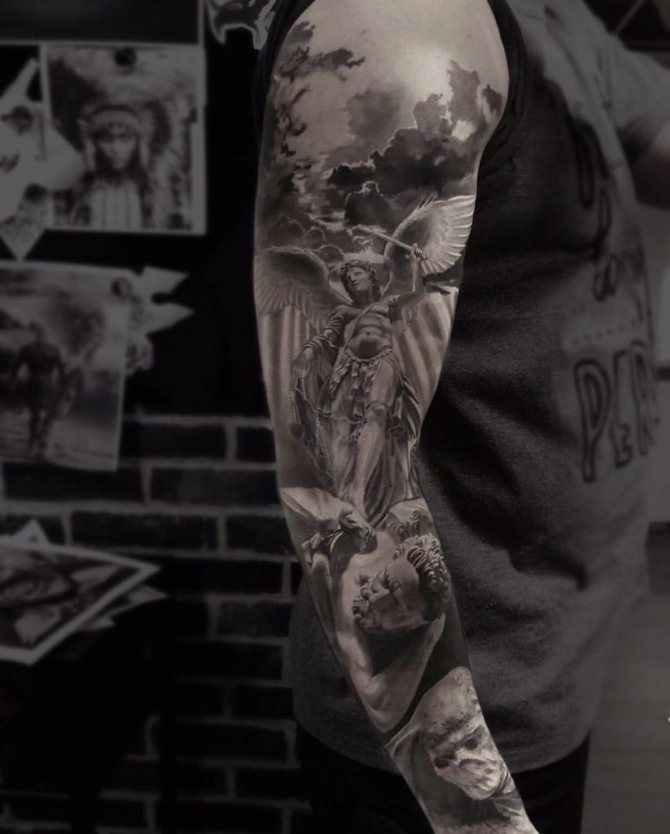 Signification du tatouage de l'ange