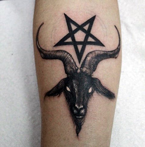 Tatuaggio Baphomet