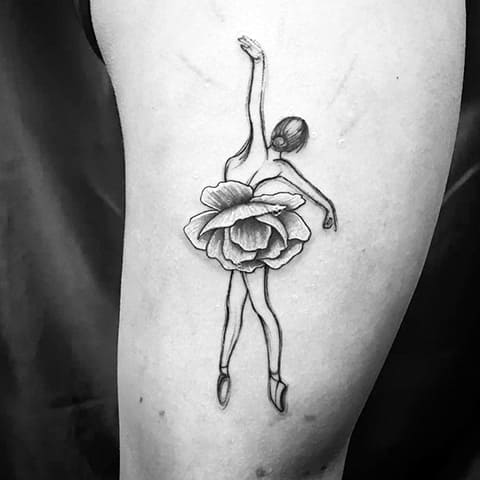 Ballerina tattoo