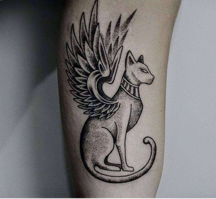 déesse du tatouage Bastet