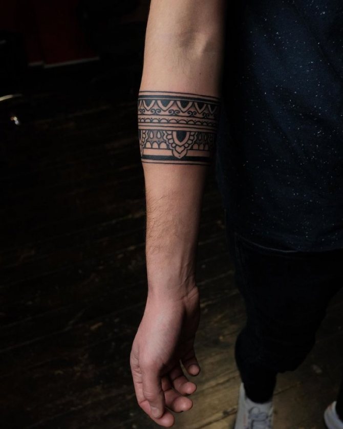 tattoo bracelet for men photo thumbnails