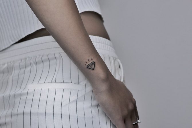diamant de tatouage