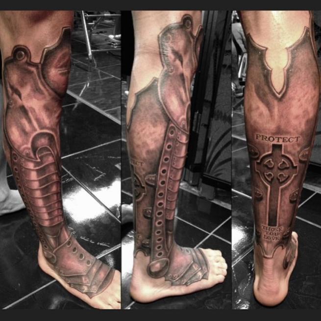 armure de tatouage