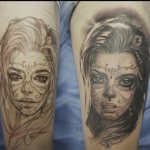 Tattoo Chikano (Chicago) férfi, lányoknak. Jelentése, képe: arm, forearm, hand, shoulder