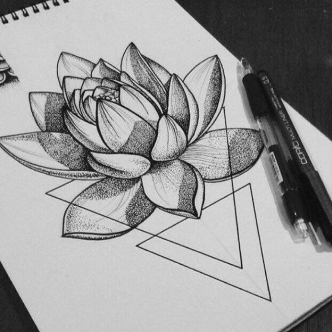 signification du tatouage de la fleur de lotus