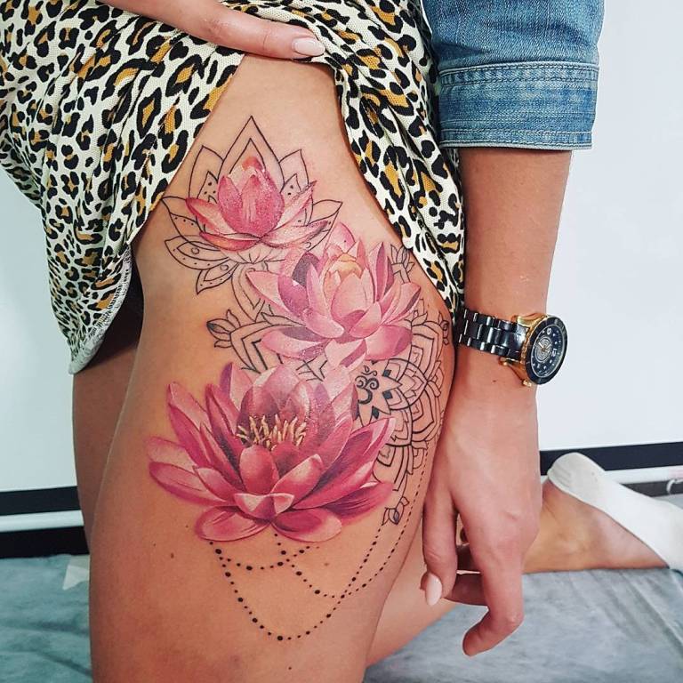 Tattoo Blume