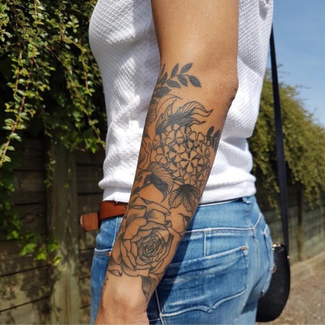 tattoo flowers