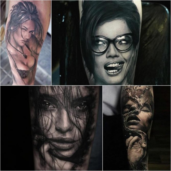 Tattoo Girl - Tattoo Girl pour hommes - Tatouage masculin avec une fille