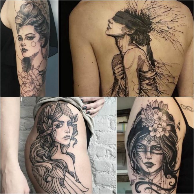 Tattoo Girl - Lady tattoo girl - Tattoo girl pour femmes