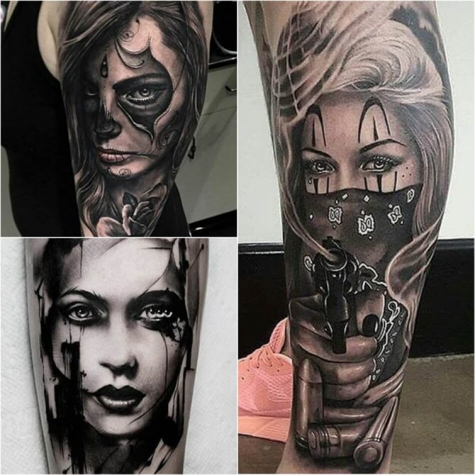 Tattoo Girl - Lady tattoo girl - Tattoo girl pour femmes