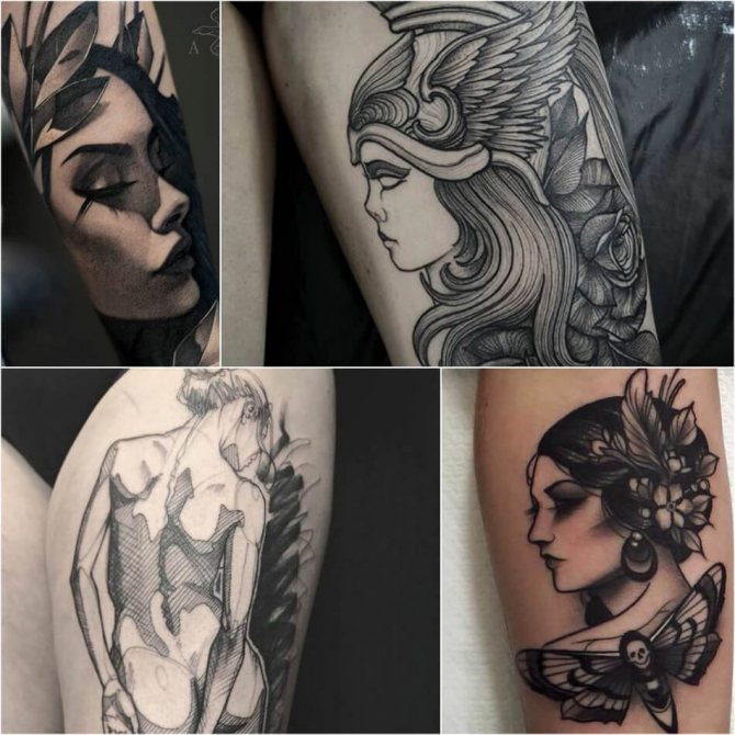Tattoo Girl - Lady tattoo girl - Tattoo girl pour femmes