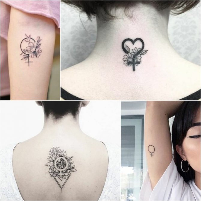 Tattoo für Mädchen - Feministisches Tattoo - Tattoo für Feministinnen