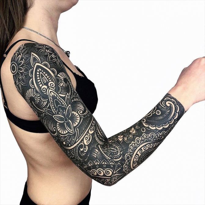 tatouage pour bras de filles dodgepole