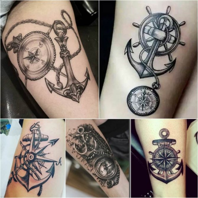 Tetování Smysluplný obsah pro muže - Male Anchor Tattoo