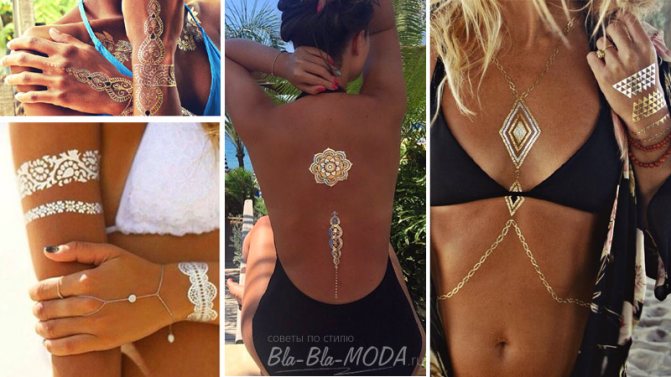 Tetoválás a strandra