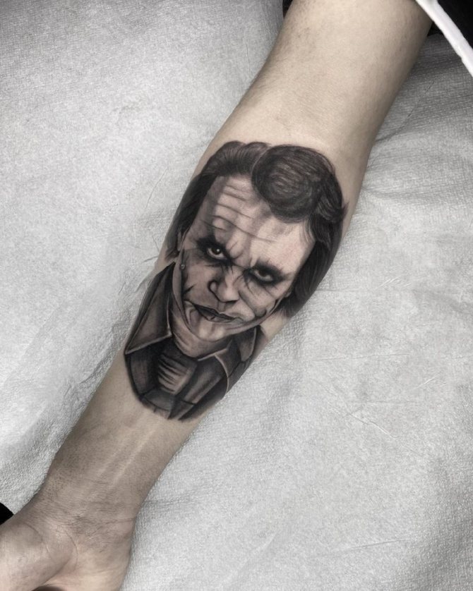 tattoo joker meaning for men