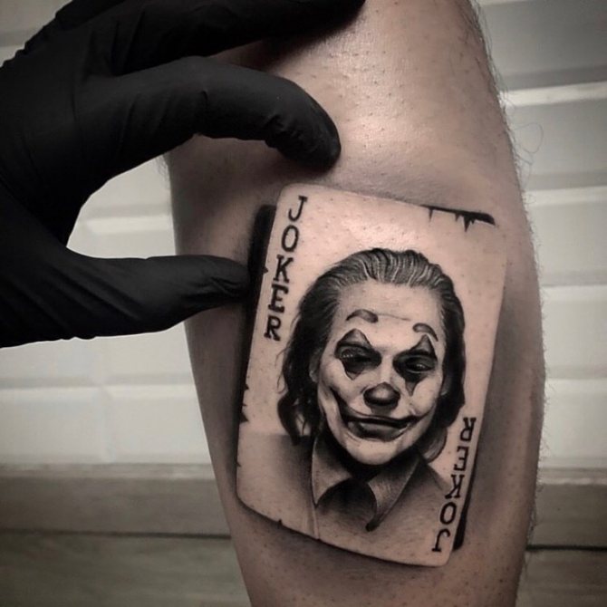joker tattoo meaning