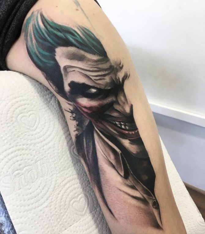 tattoo joker